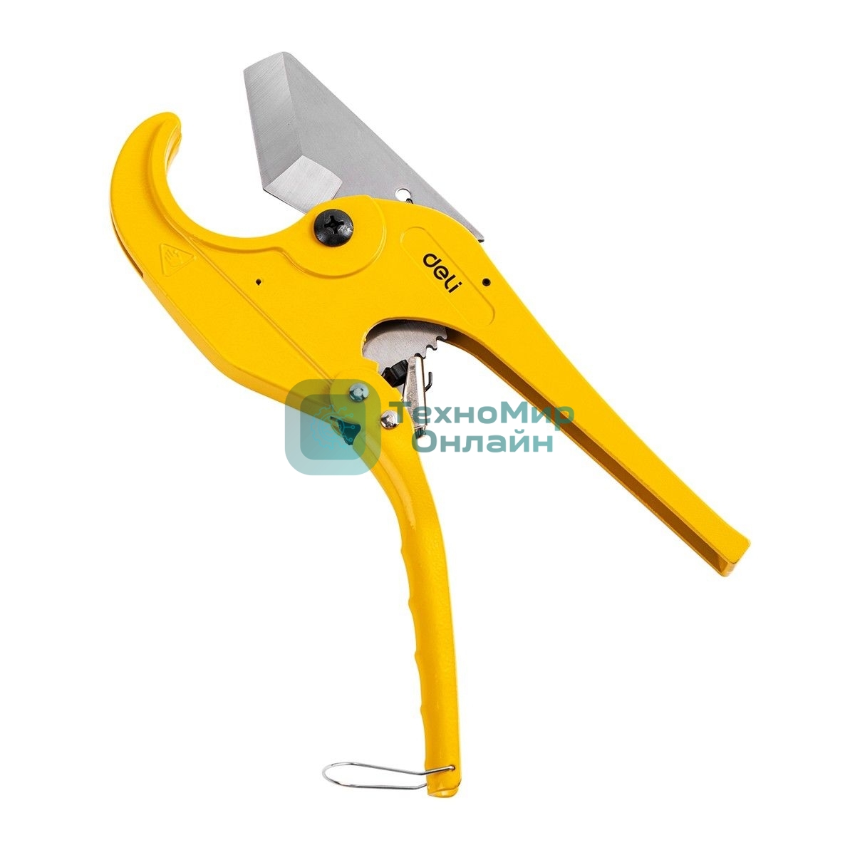 Труборез для пластиковых труб Deli DL2509 диаметр реза до 63мм, сталь 3Cr13, корпус из алюминиевого сплава