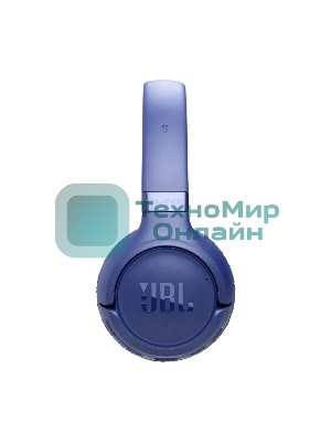 Беспроводные/проводные наушники JBL Tune 680NC синий, накладные, Bluetooth + проводной, адаптивное шумоподавление