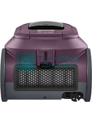 Пылесос LG VC5420NHTCW фиолетовый, 380/2000 Вт, уборка сухая, пылесборник контейнер 1.3 л