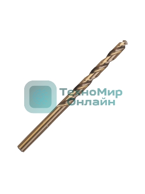 Сверло PATRIOT EXPERT по металлу, Р6М5К5, 5,5 мм, упаковка 10 шт
