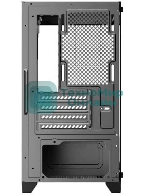 Компьютерный корпус Bloody BD-CC103 черный без БП mATX 7x120мм 1xUSB 2.0 1xUSB 3.0 audio bott PSU