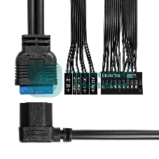 Компьютерный корпус Desktop ExeGate MI-307U2-M450 (mini-ITX/mATX, БП M450 с вент. 8см, 2хUSB+2хUSB 3.0, HD аудио, черный)