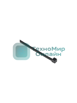 Хомут кабельный 2.5х100 нейл. черный (уп. 100 шт) EKF plc-cb-2.5x100