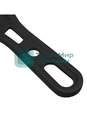 Ключ разводной Denzel 185 мм, CrV, кованый, укороченная рукоятка