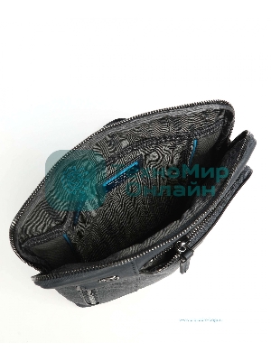 Сумка мужская Piquadro Black Square CA1816B3/BLU4, синий, натур.кожа