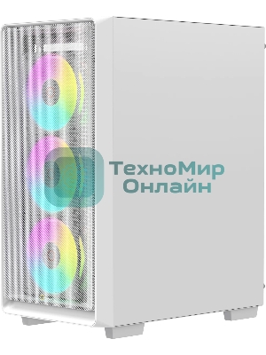 Корпус Ocypus Gamma C60 WH ARGB ATX без БП (Gamma-C60-WHG400XX-GL)