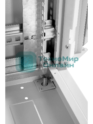 Шкаф телекоммуникационный напольный ЦМО ШТК-Э, IP20, 30U, 1454х600х1000 мм (ВхШхГ), дверь: стекло, боковая панель: сплошная, разборный, серый