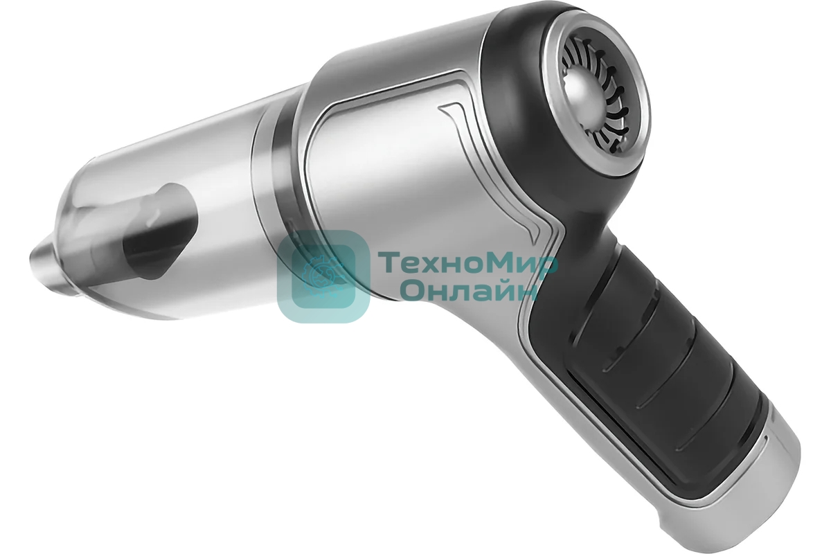 Пылесос ручной QUMO VaccoPM 7AU серый/черный, 65 Вт, уборка сухая, пылесборник контейнер 0.2 л