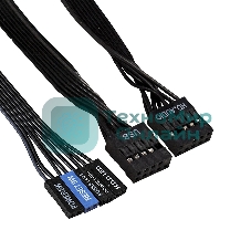 Компьютерный корпус Minitower ExeGate EX286412RUS BA-309 (mATX, без БП, 2хUSB, HD аудио, черный)