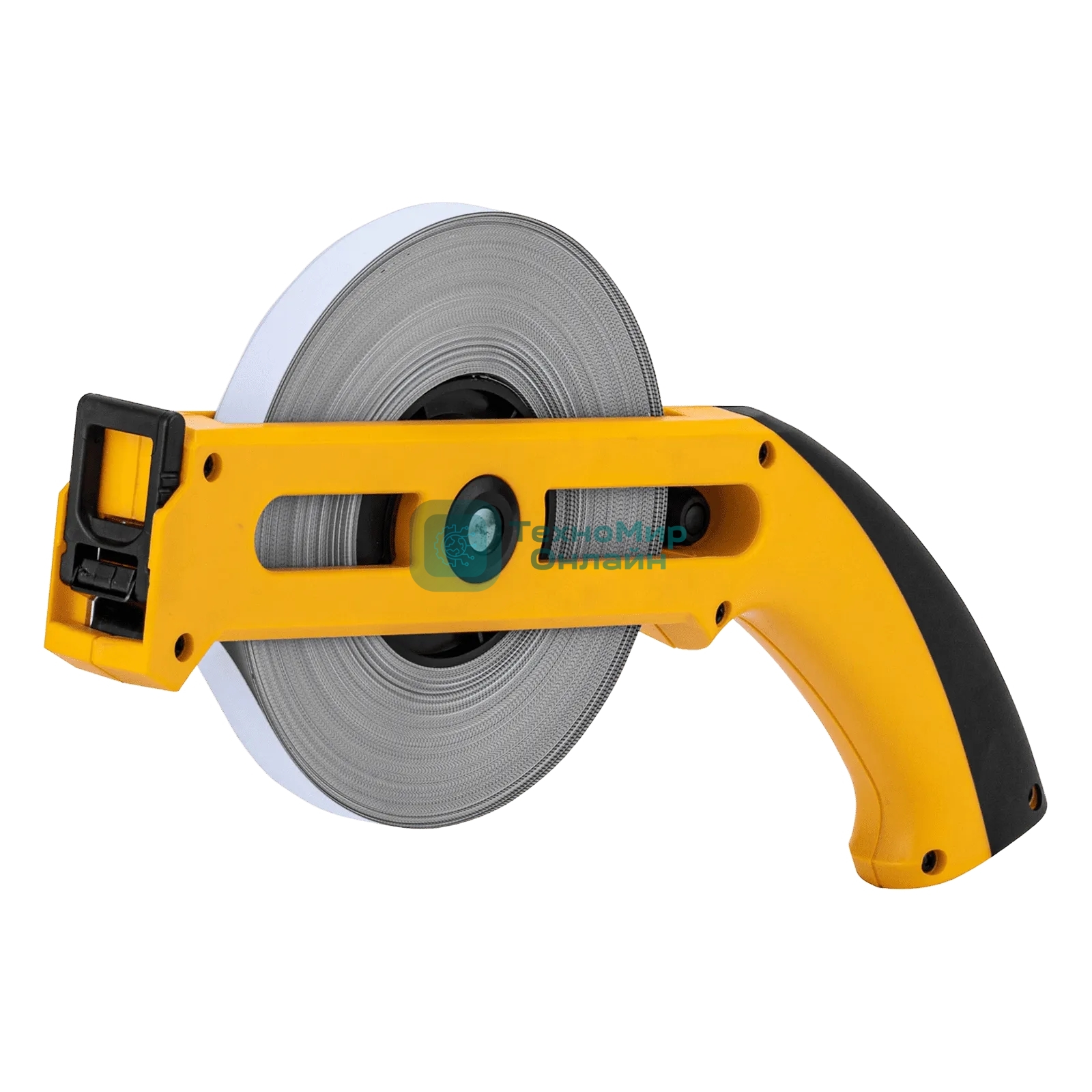 Рулетка геодезическая Denzel 50 м х 13 мм, открытый корпус, металлическая лента