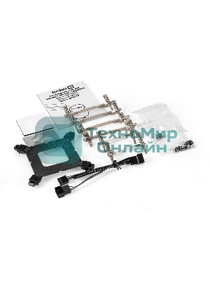 Система жидкостного охлаждения ExeGate BlackWater-360.PWM.RGb черный, 120 мм, алюминий/медь, 2000 об/мин, 37 дБ, 4 pin, 280 Вт