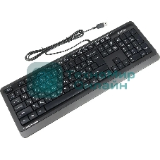 Клавиатура проводная A4Tech Fstyler FK10, USB, черный/серый