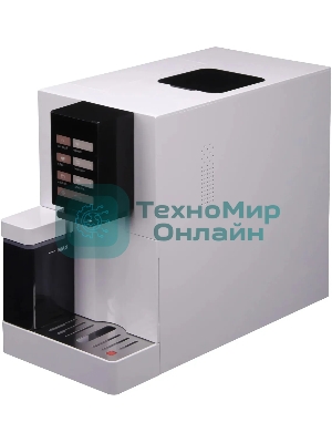 Кофемашина автоматическая Hyundai HAM-4103 белый, исп. кофе - молотый/зерновой, 1.2 л, 1500 Вт, 19 бар