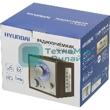 Радиоприемник настольный Hyundai H-SRS200 вишня USB SD/MMC