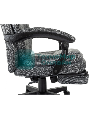 Кресло Бюрократ CH-868MSG-BF 3C1 серый, ткань, подставка для ног