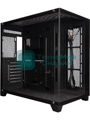 Компьютерный корпус 1STPLAYER MEGAVIEW MV8-TP черный ATX MV8-TP-BK