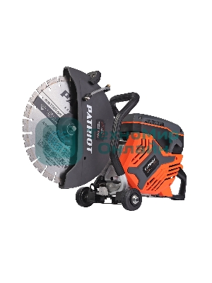 Бензорез PATRIOT DSG 735С, 75сс, 4.8 л.с, 350мм, Кейс