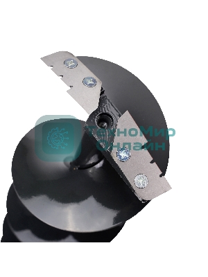 Шнек двухзаходный PATRIOT D 150i для льда, диаметр 150мм, длина 1000мм, смен. ножи (Россия)