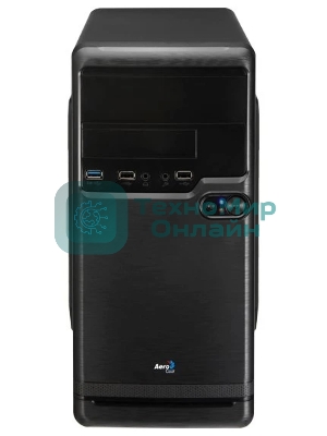 Компьютерный корпус Aerocool/Formula Qs-182 черный без БП mATX 2x120мм 2xUSB 2.0 1xUSB 3.0 audio