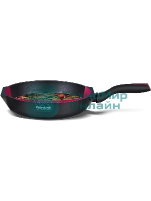 Сковорода Rondell Lilac RDA-1978 круглая 24см, покрытие: Xylan Plus ручка несъемная (без крышки) черный