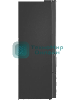 Холодильник Maunfeld MFF180NFSBE01 серый трехкамерный 224/113л морозилка снизу, No Frost