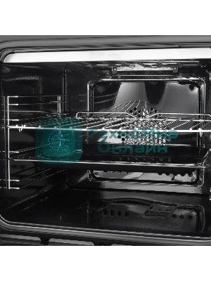 Духовой шкаф Электрический Hyundai 6009.03 WG белый стекло