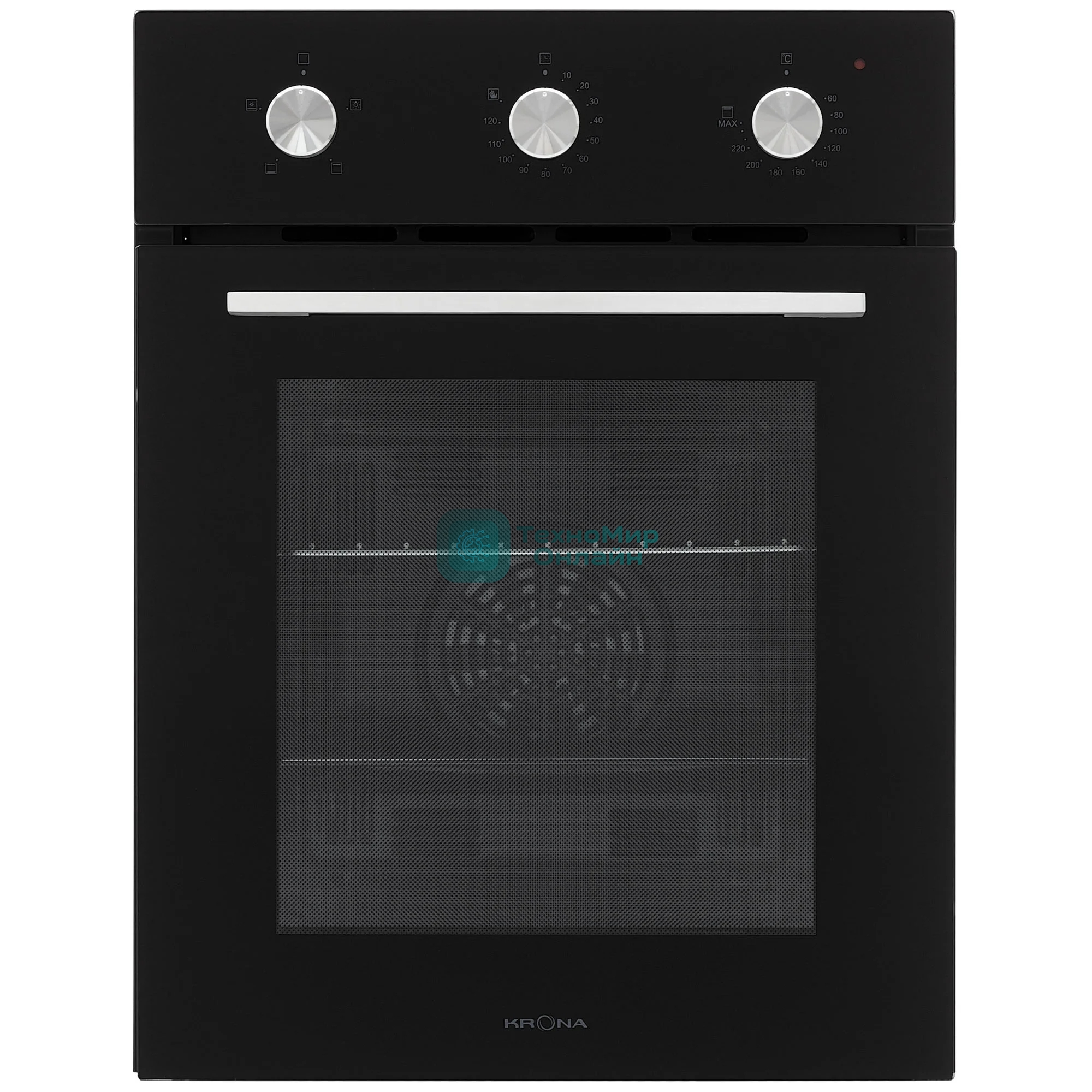 Духовой шкаф электрический Krona LINDE 45 BL черный