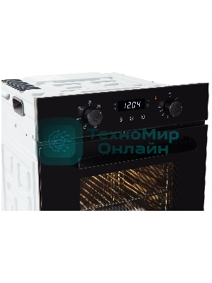 Духовой шкаф электрический Zigmund & Shtain E 173 B черный, 51 л