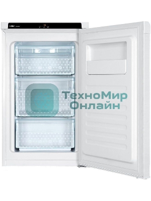 Морозильная камера Haier HF-82WAA белый, 82л, 3 ящика