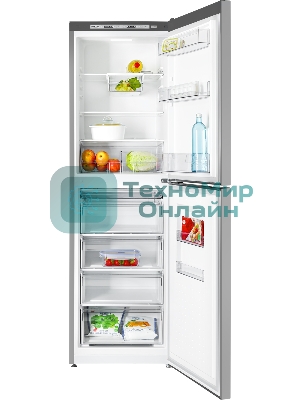 Холодильник Atlant XM 6623-189 серебристый двухкамерный 182/159л морозилка снизу