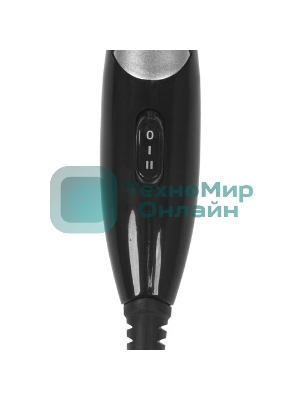 Фен Centek CT-2258 серебристый/черный, 850 Вт, компактный