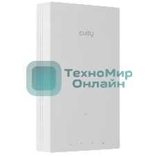 Точка доступа Wi-Fi Cudy AX3000 Gigabit Wall-Plate Wi-Fi 6 Access Point AX3000 Dual Band Wi-Fi 6 Wall Plate Access Point, Chipset MT7981+MT7531AE+MT7976CN, 802.11ax/ac/a/b/g/n, 2402Mbps at 5GHz + 574Mbps at 2.4GHz, 1 x Gigabit PoE-IN Port, 802.3af/at, 4 x Gigabit RJ45 ports, LAN1 support PoE Out, Cudy Mesh Support