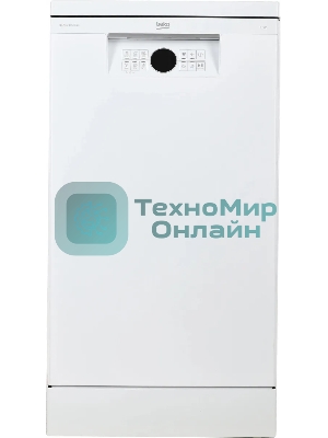 Посудомоечная машина Beko BDFS26120WQ, белый, 44.8 см, 11 компл., сушка конденсационная, 46 дБ, класс A