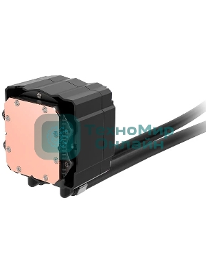 Система жидкостного охлаждения Thermaltake LA360 ARGB Soc-AM5/AM4/1200/1700/1851 черный 4-pin 38.35dB Al+Cu Ret (CL-W459-PL12SW-A)