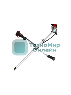 Триммер бензиновый MTX MT-43, 43 см3, неразъемная штанга, состоит из 2 частей