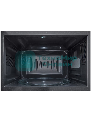 Микроволновая печь LG MH6032GAS черный, 20 л, 700 Вт, переключатели - сенсор