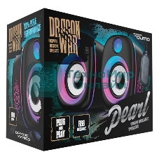 Активная акустическая система 2.0 Qumo PEARL AS010 черный