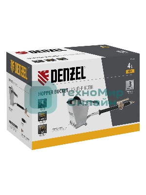 Хоппер-ковш Denzel HB1, 4 л, 350 л/мин
