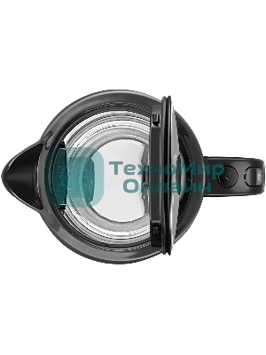 Чайник электрический Bosch TWK70B03 1.7 л, 2400 Вт, черный (корпус: стекло)