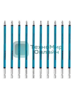 Бита PH2х150мм, сталь S2, кругл., 10шт. Gross