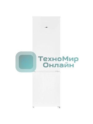 Холодильник Centek CT-1714-260DF белый двухкамерный 197/65л морозилка снизу