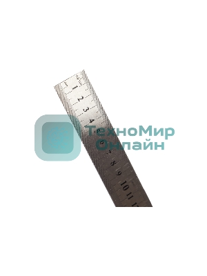 Линейка измерительная Sparta 500 мм, металлическая