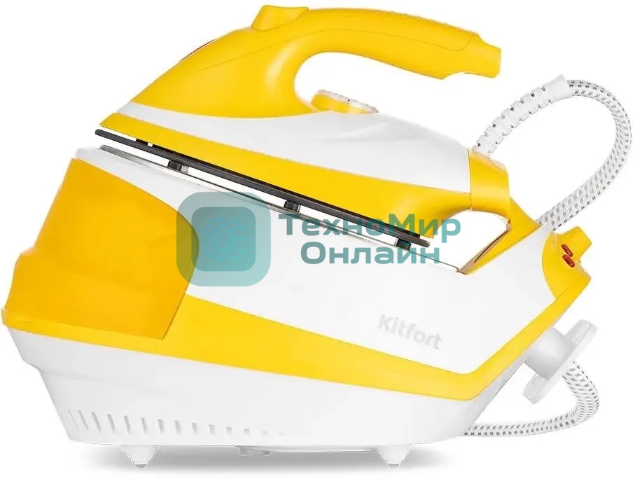 Парогенератор Kitfort КТ-9135-1 2000Вт желтый/белый