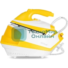 Парогенератор Kitfort КТ-9135-1 2000Вт желтый/белый