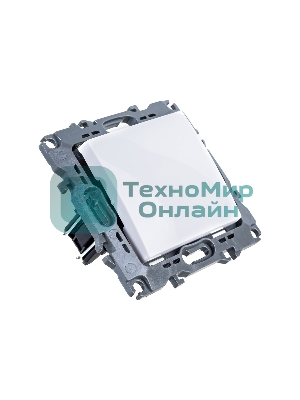 Выключатель ЭРА 12-1101-01, 10АХ-250В, IP20, белый (10/100/2800)