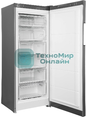 Морозильная камера Indesit DSZ 4150 G, серебристый, 214 л, 6 ящиков