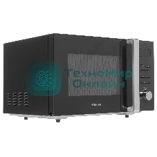 Микроволновая печь Hyundai HYM-M2062 черный, 23 л, 800 Вт, переключатели - кнопки, поворотный механизм