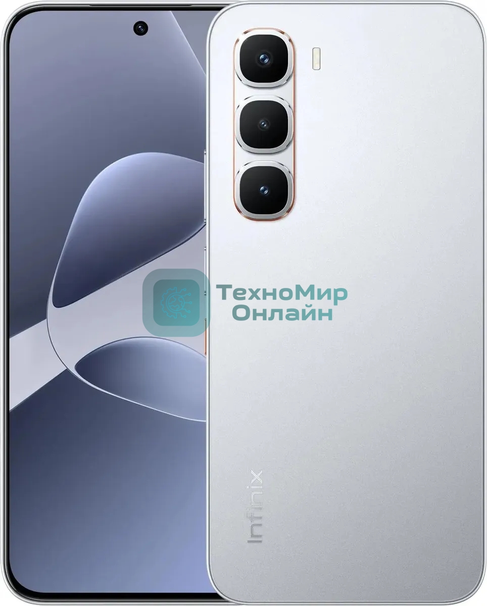 Смартфон Infinix X6885 Hot 60 Pro 8/256Gb серебристый титан
