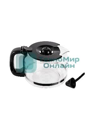 Кофеварка капельная Maunfeld MF-722S серебристый/черный, исп. кофе - молотый, 1.5 л, 900 Вт.