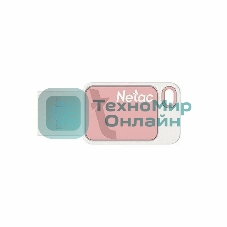 Флешка USB Netac UA31 NT03UA31N-032G-20PK), 32Gb, USB 2.0, R/W 110/45, розовый/белый